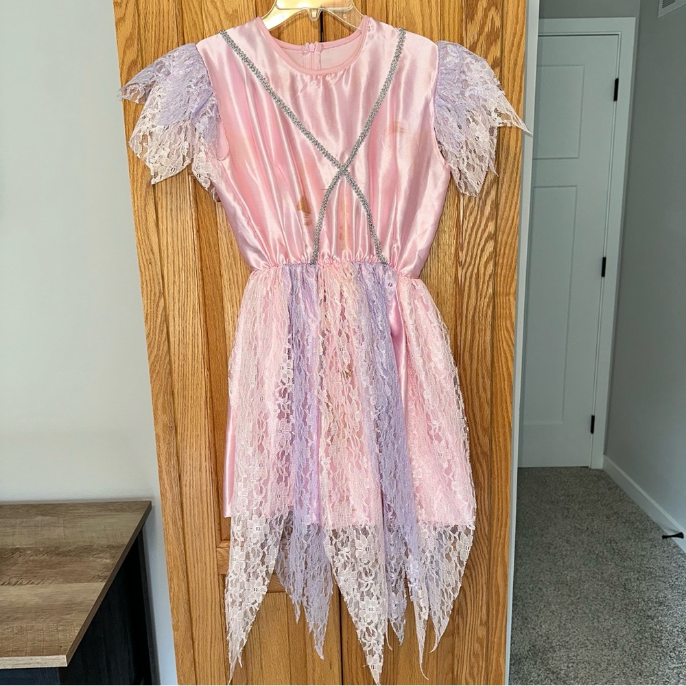 Pink and Purple Fairy Costume for Kids size 12-14 - Picture 1 of 7